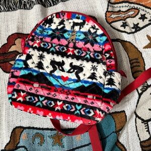 Vera Bradley German Shepherd Mini Fleece Backpack